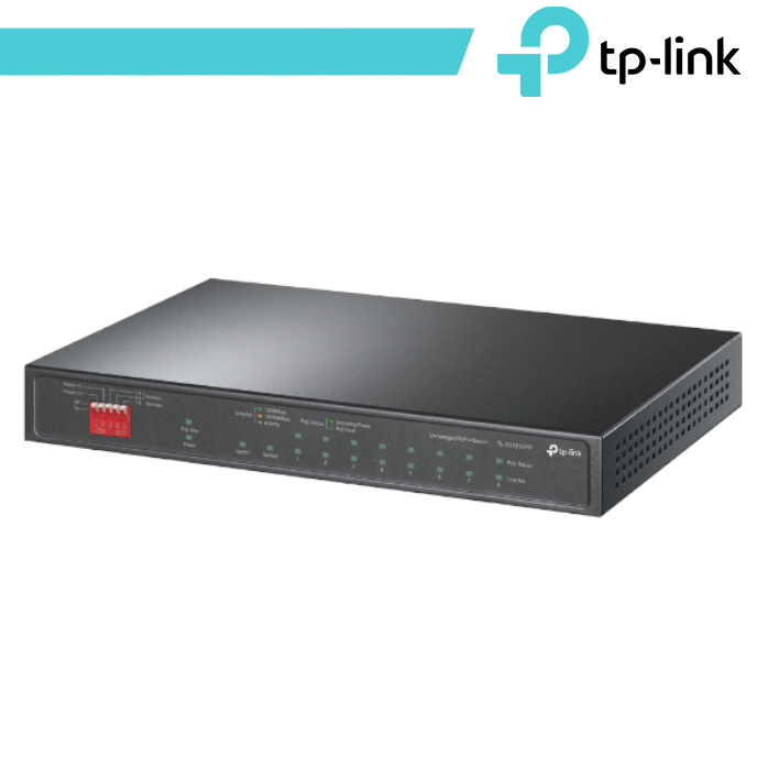 [TL-SG1210PP] Switch 10 porte Gigabit 6 porte PoE+ 2 PoE++ TL-SG1210PP