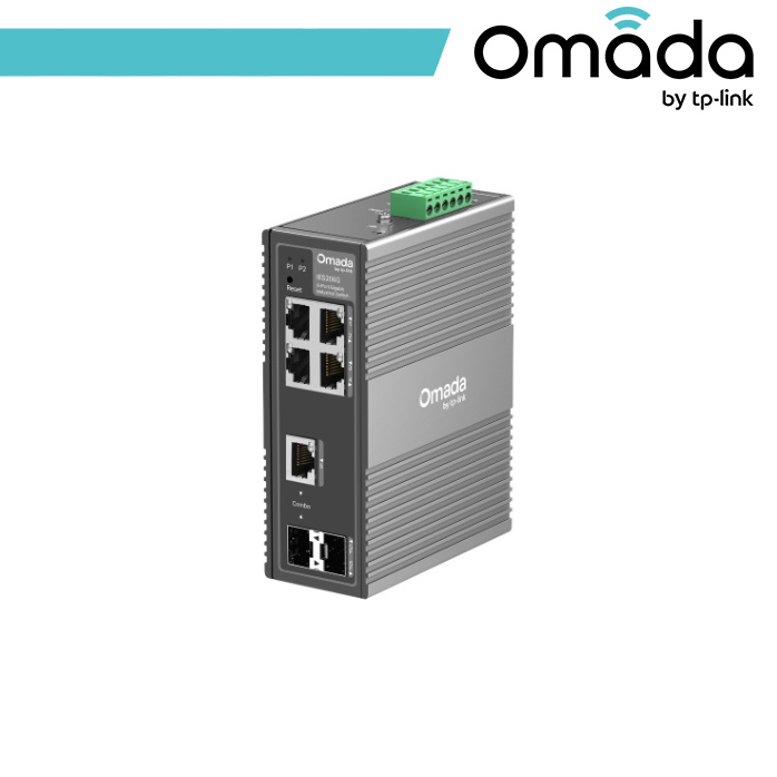 [OMA-IES206G] Omada Gigabit Switch Industriale 6 Porte Easy Managed - IES206G