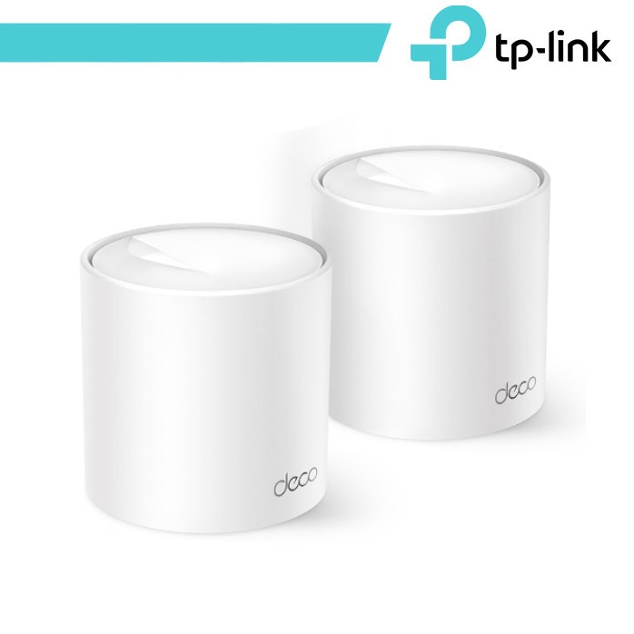 [TL-DECO-X10-2] TP-Link AX1500 Whole Home Mesh Wi-Fi 6 System