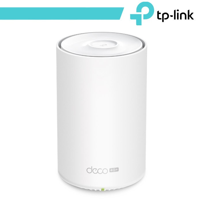 [TL-DECO-X10-4G] TP-Link Mesh Wi-Fi 6 AX1500, Router 4G+ con Slot SIM Card (1-Pack)