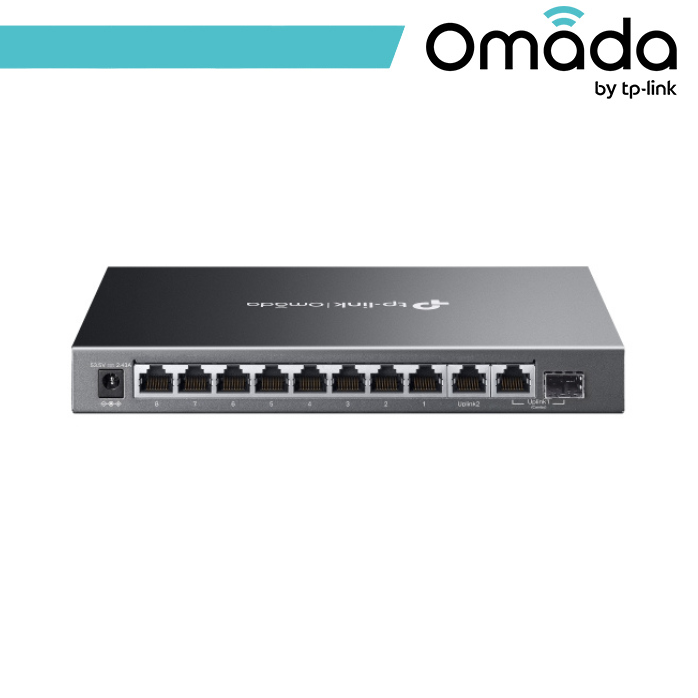 [OMA-ES210GMP] Omada Switch Easy Managed 10 Porte Gigabit con 8 porte PoE+ - ES210GMP