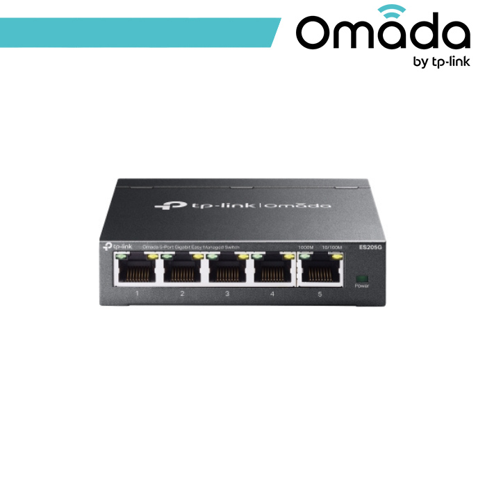 [OMA-ES205G] Omada Switch Easy Managed 5 Porte Gigabit - ES205G