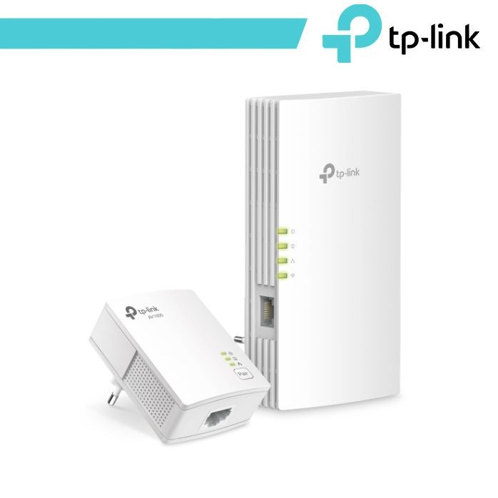 [TL-WPA7817KIT] TP-Link Kit Powerline AV1000 Gigabit + Wi-Fi 6 AX1500 - TL-WPA7817 KIT