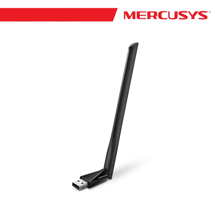[MS-MU6H] Mercusys AC650 High Gain Wireless Dual Band USB Adapter - MU6H