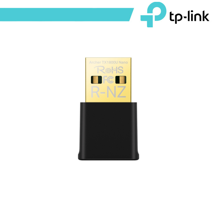 [TL-ACH-TX1800UN] TP-Link Nano adattatore USB Wi-Fi 6 AX1800 - Archer TX1800U Nano