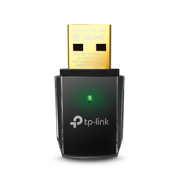 [TL-ARCHER-T2U] TP-Link Scheda Wireless USB Dual Band AC600 - Archer T2U