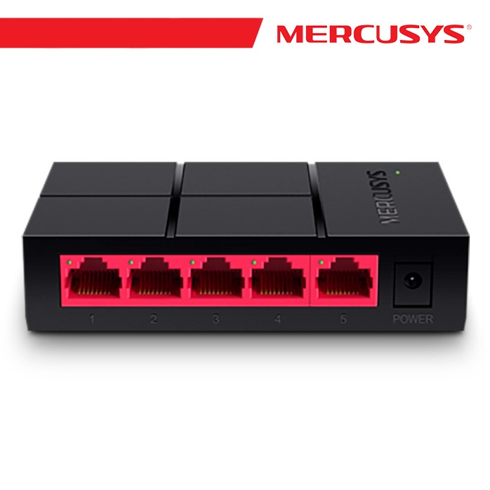 [MS-MS105G] Mercusys Switch Desktop 5-Porte 10/100/1000Mbps - MS105G
