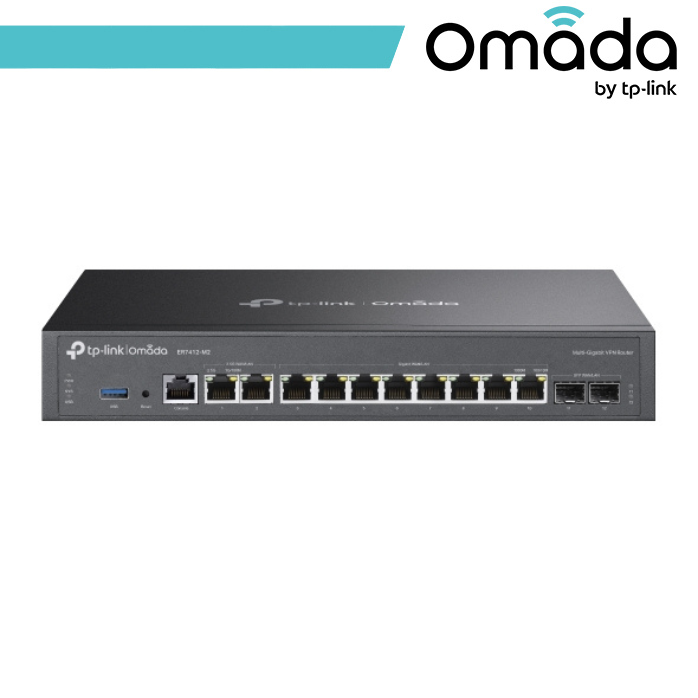 [OMA-ER7412-M2] Omada Router VPN Multi-Gigabit - ER7412-M2