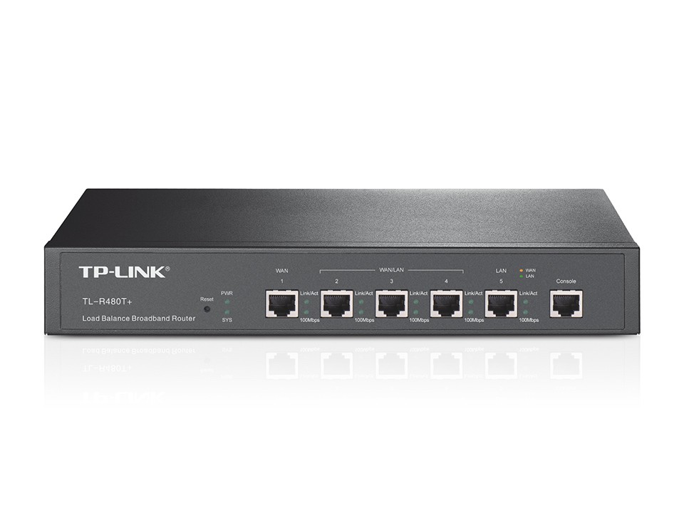 TP-Link Load Balance Router fino a 4 WAN - TL-R480T+