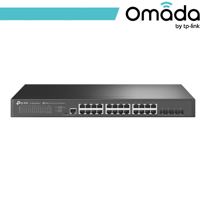 [OMA-SG3428X-M2] Omada Switch Managed L2+ con 24 Porte 2.5GBASE-T e 4 slot SFP+ 10GE- SG3428X-M2
