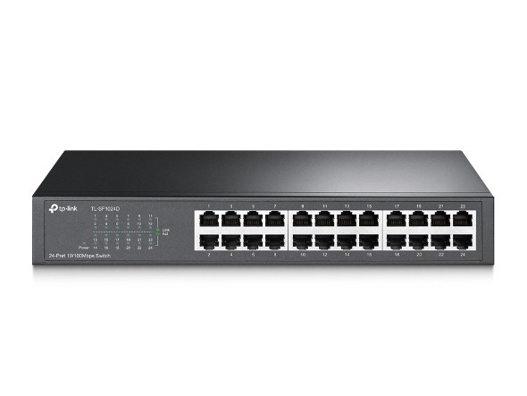 [TL-SF1024D] Switch desktop 24 porte 10/100Mbps in acciaio TL-SF1024D