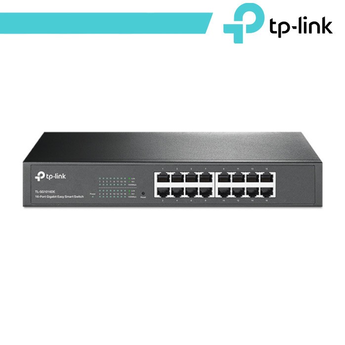 [TL-SG1016DE] TP-Link Switch Easy Smart 16 Porte Gigabit - TL-SG1016DE