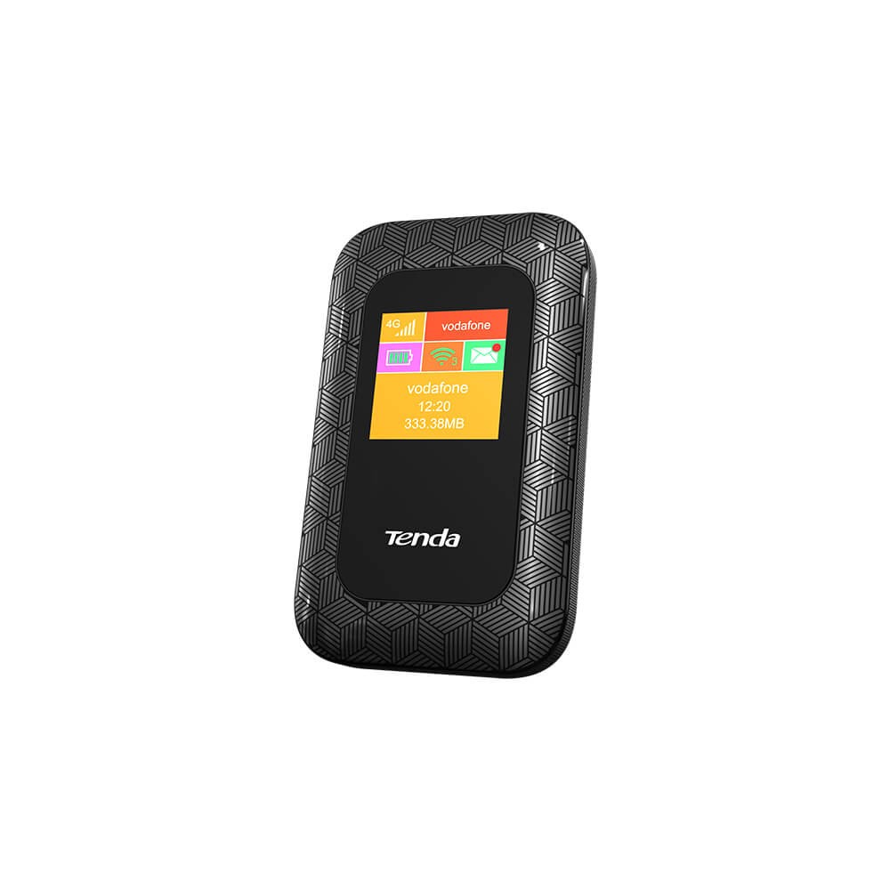[NT-4G185V3] Tenda Router portatile 4G Wi-Fi 6 (AX300),USB-C,Nano SIM,2100 mAh +displ | 4G185