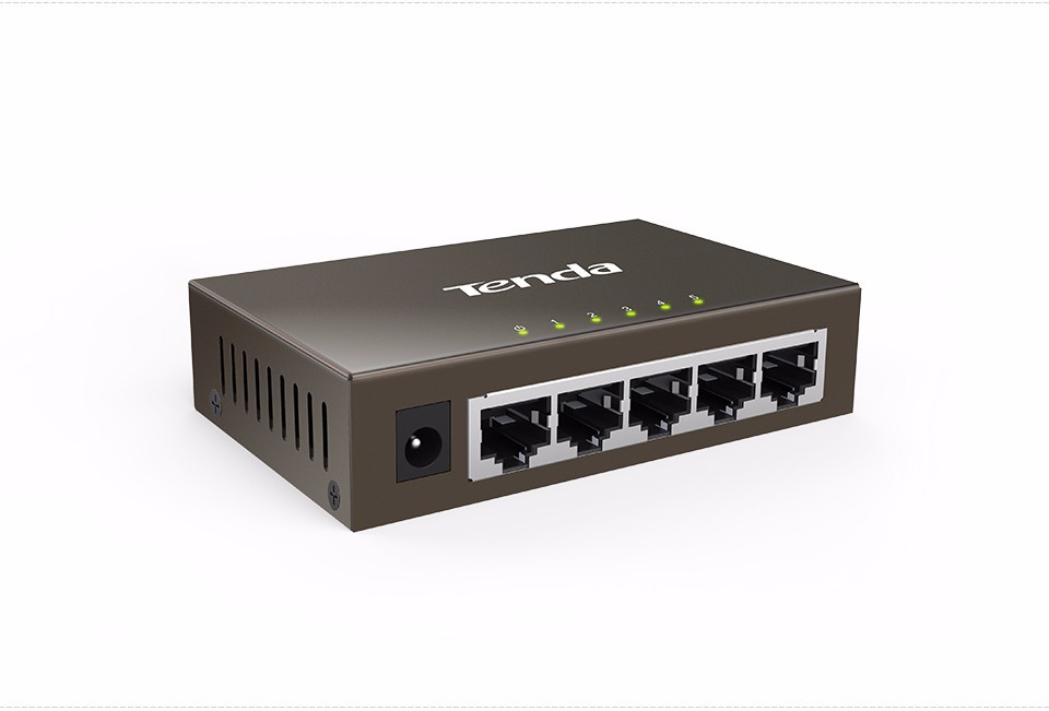 [NT-TEG1005D] Tenda Switch Gigabit - 5 porte (Desktop) | TEG1005D