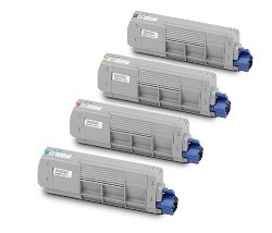 [OKIC610C] Ciano Compatible Oki C610 N,C610 DN,C610 DTN.6K #44315307