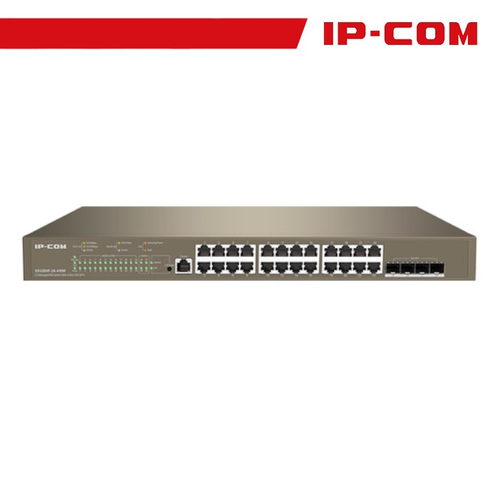[IC-G5328XP-410] Switch Giga PoE cloud manaL3-28 port(24GE PoE+4port 10G SFP+)P | G5328XP-24-410W