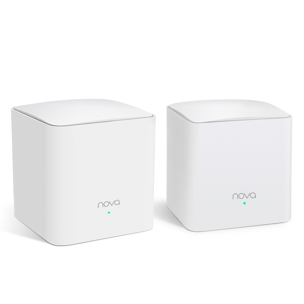 [NT-NOVA-MW5G-2] Tenda Sistema Mesh Wi-Fi 5(AC1200) 2port GE-Kit 2 pz(fino 250 m²) | MW5G(2-pack)