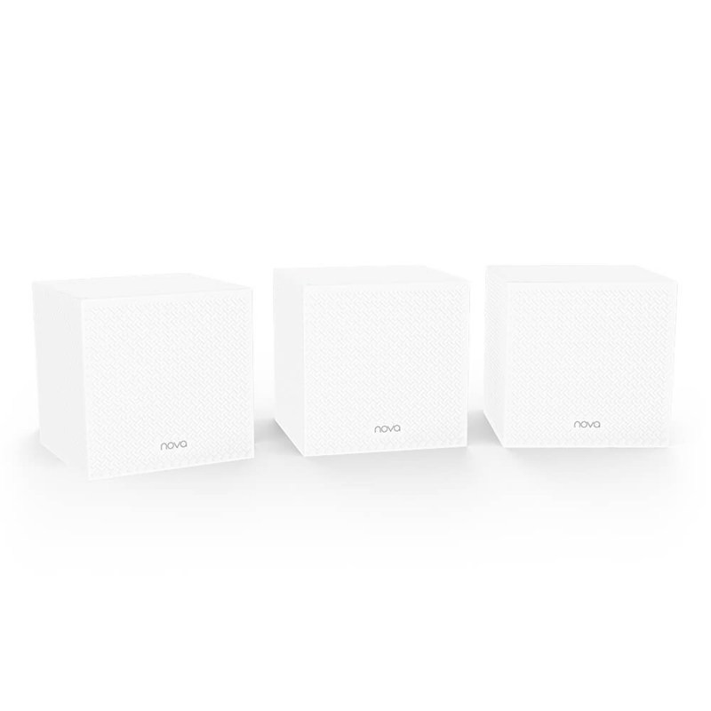 [NT-NOVA-MW12-3] Tenda Sistema Mesh Wi-Fi 5(AC2100) 3port GE-Kit 3 pz(fino 500 m²) | MW12(3-pack)