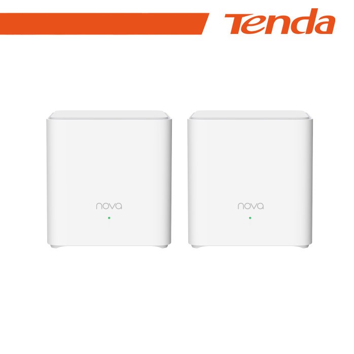 Tenda Sistema Mesh Wi-Fi 6(AX1500) 2port GE-Kit 2 pz(fino 200 m²) | EX3(2-pack)