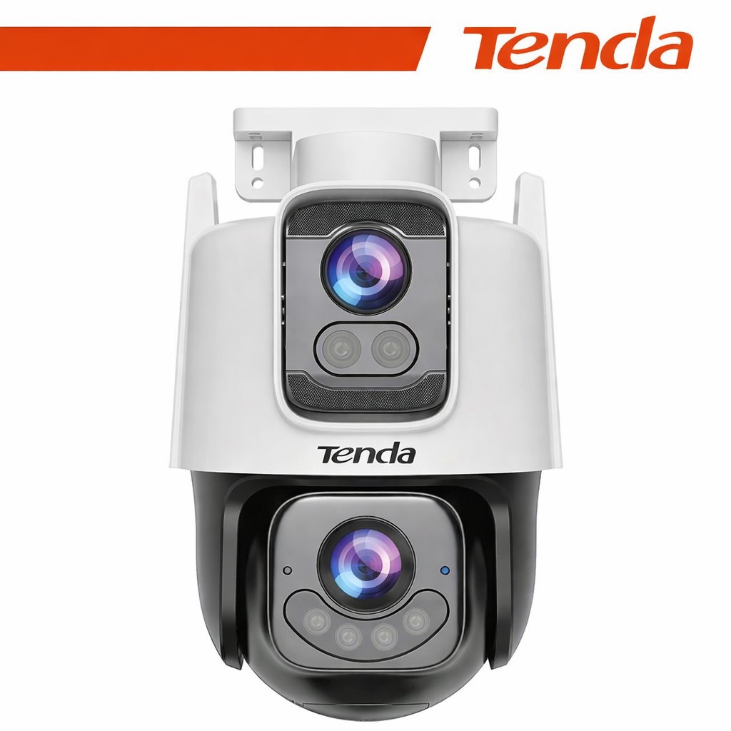 [NT-RH9-WCA] Tenda Telecamera Wi-Fi Outdoor P&T 6MP Dual-Lens, Wi-Fi 6, Full Color | RH9-WCA