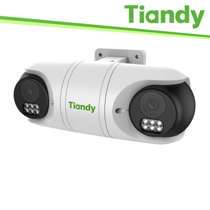 Tiandy Telecamera Double Turret Spark 2MP 2.8mm, PoE, 0.02Lux, IP67 - TC-C32RN