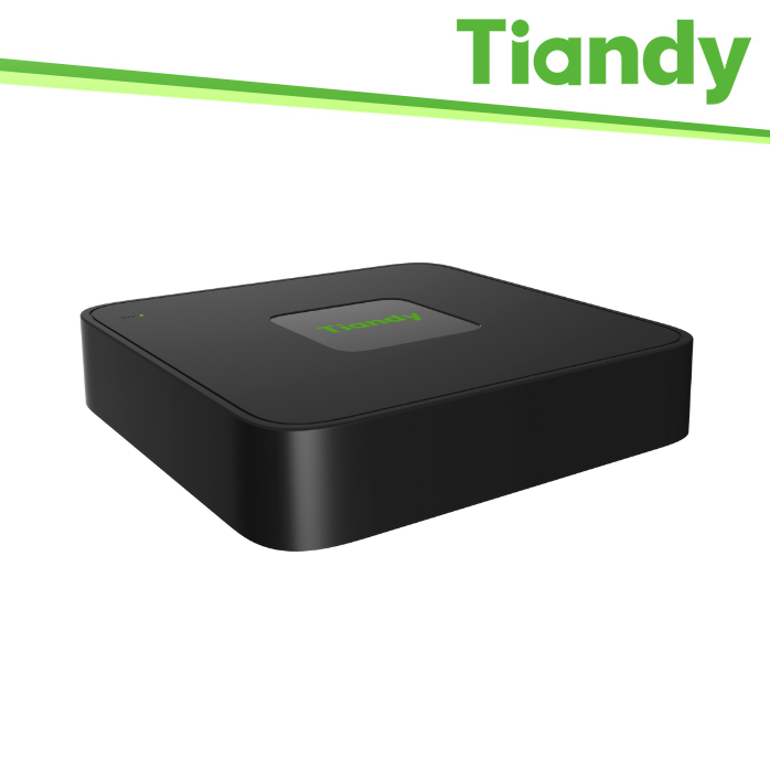 [TD-N110-P8] Tiandy NVR 10 Canali 8 Porte PoE, 60/40Mbps, regist. fino a 6MP - TC-R3110