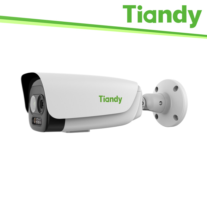 [TD-B55Q-WAPT40] Tiandy Telecamera Bullet Ultra 5MP 4.0mm Termica, H/VD, WL, PoE, IP67 - TC-C35LQ