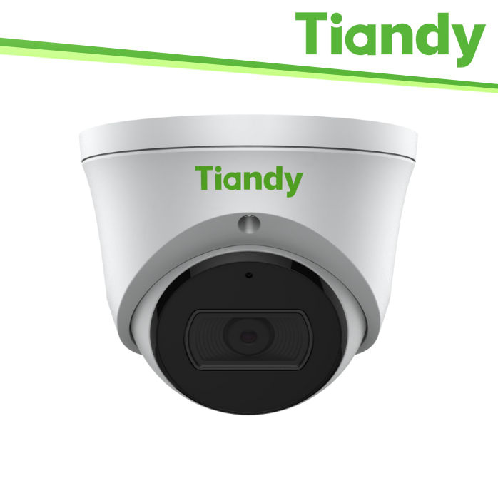 [TD-T45S-AP28] Tiandy Telecamera Turret Pro 5MP 2.8mm Starlight, H/VD, PoE, IP67 - TC-C35XS