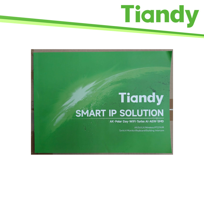 [TD-BROCHURE] Tiandy Brochure - Presentazione Azienda e Prodotti