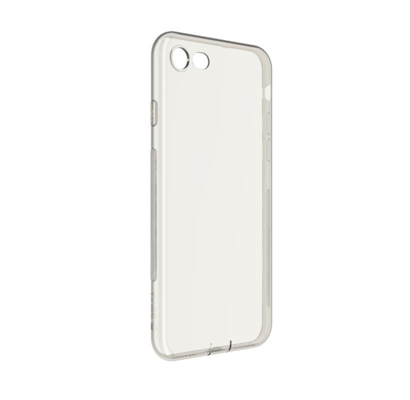 Cover in TPU Morbido e Flessibile per iPhone 7 Grigio Fumo