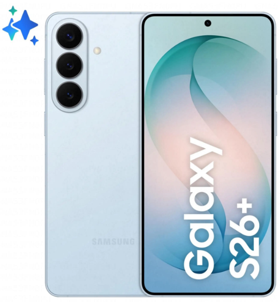 [DSSAS26P256BL] Samsung Galaxy S26 Plus 12+256GB Sky Blue - Brand