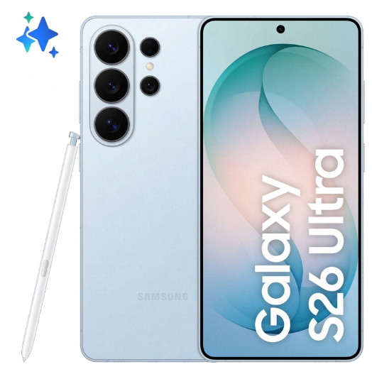 [DSSAS26U256BL] Samsung Galaxy S26 Ultra 12+256GB Sky Blue - Brand