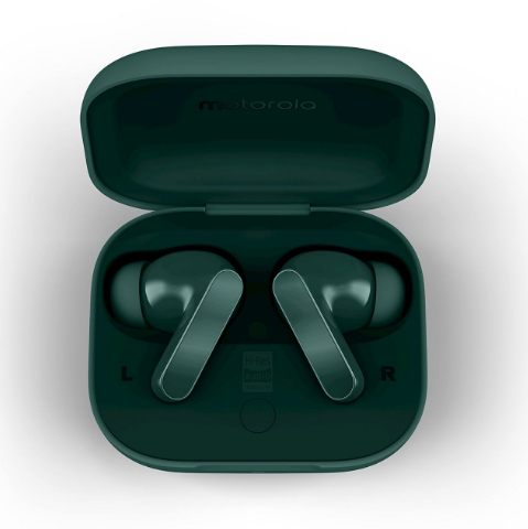 Motorola Moto Buds Bass Posy Green