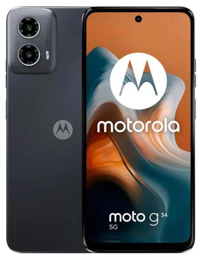 [DSMOG34564BK] Motorola Moto G34 5G 4+64GB Black - Brand