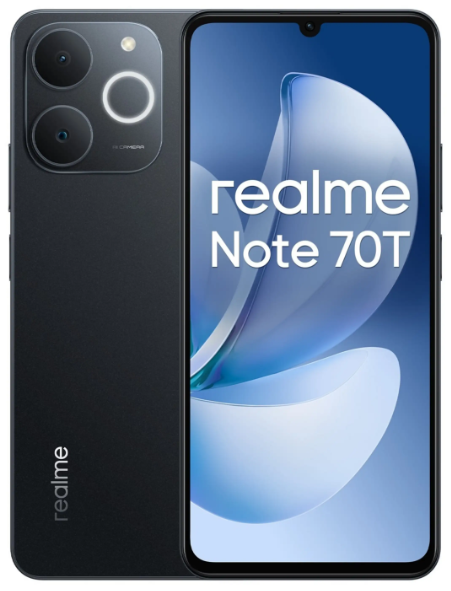 Realme Note 70T 4+64GB Obsidian Black - Brand