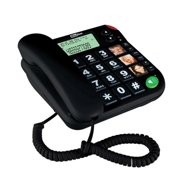 Telefono Fisso MAXCOM KXT480 Nero