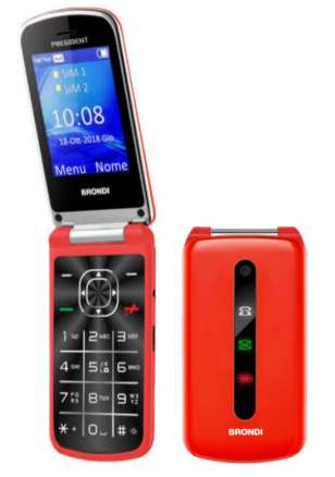 [DSBRPRERD] Brondi President - Rosso