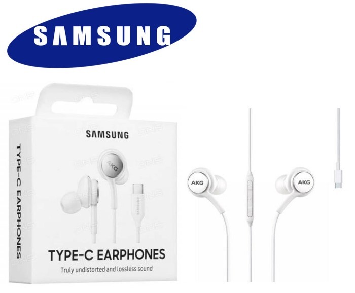 [ORSA100BWS] EO-IC100BWE Auricolari Samsung Type C Stereo AKG Bianco