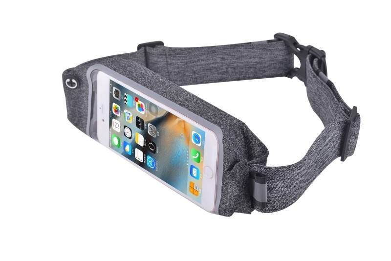 [DEBEW209G] Marsupio Easygo in Lycra con Porta Smartphone Grigio