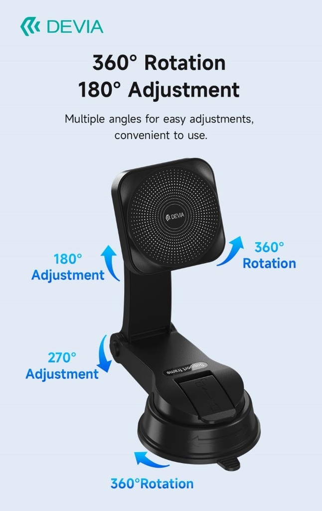[DESGW735B] Supporto Smartphone da Auto Magnetico per iPhone MagSafe