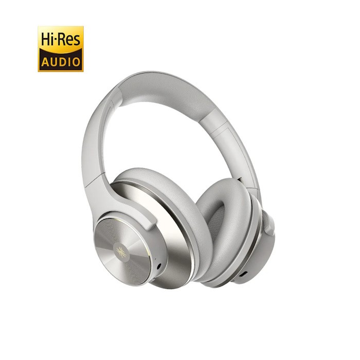 OneOdio Focus A10 Bianco Hi-Res Cuffie DJ Wireless c/Cancellazione Attiva Rumore