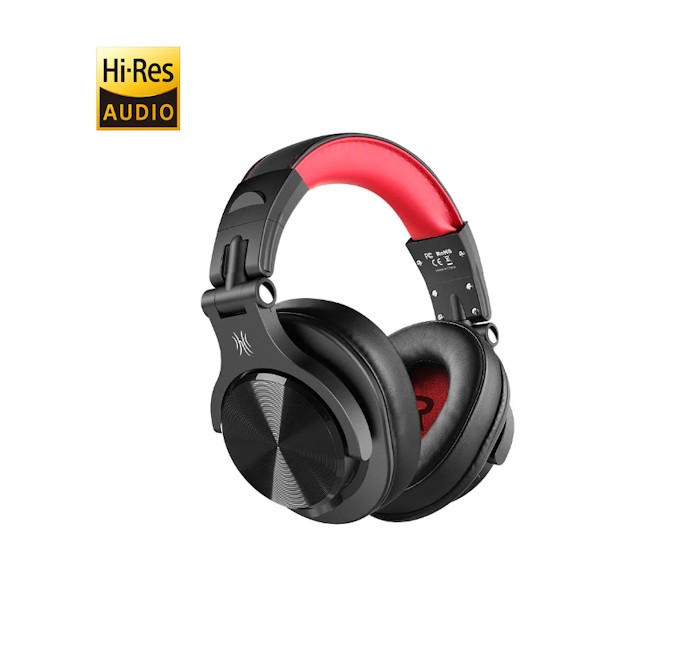 [ONEOA70021B] OneOdio Fusion A70 Hi-Res Cuffie DJ Wireless, Cavo e Microfono Black