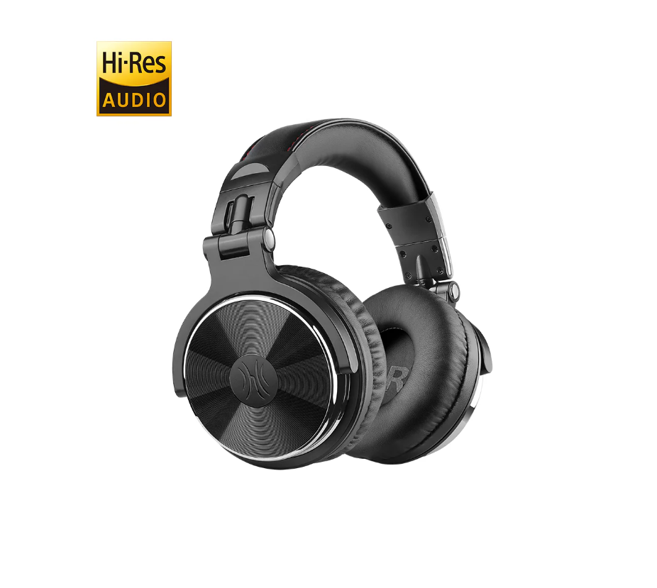 [ONEOP10069B] OneOdio Studio Pro 10 Hi-Res Cuffie DJ Cablate c/ Shareporte e Microfono Black