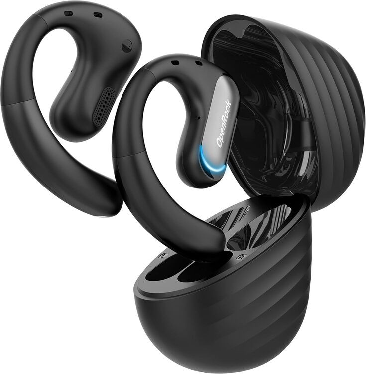 OneOdio OpenRock Pro Cuffie Sport Wireless A Conduzione Aperta Black