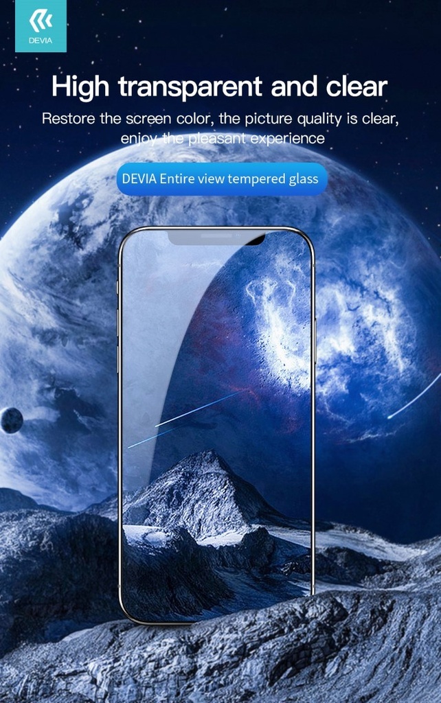 [DET65IP19859] Pellicola Vetro Temperato per iPhone 11 Pro Max e Xs Max