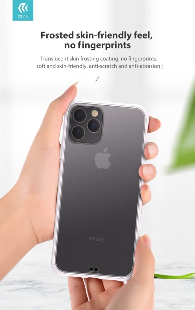 [DEAS11P135B] Cover Soft e protezione camera per iPhone 11 Pro Nera