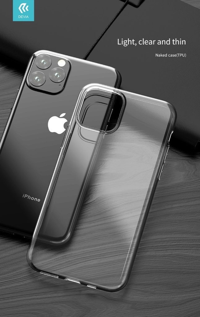 [DENK961914] Cover Protezione in TPU Trasparente per iPhone 11