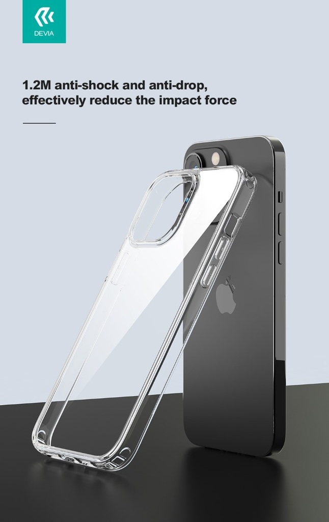 [DENAK14544] Cover Trasparente Morbida in TPU per iPhone 14 Pro Max Anti Ingiallimento