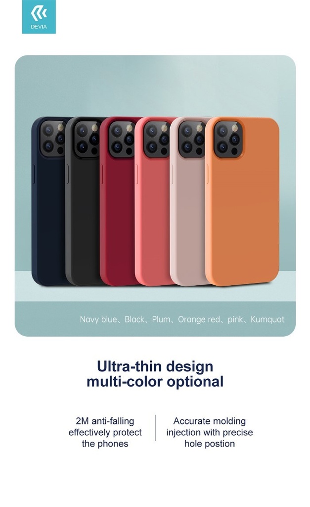 [DENSS13898B] Cover in Silicone e interno in spugna per iPhone 13 Nera
