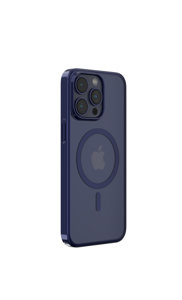 Cover Magnetica Glimmer Apple Magsafe iPhone 15 Pro Max Blu